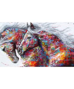 Prancing Stallion-Paint by Numbers-80x40cm