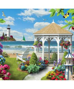 Seaside Pavilion-Paint by Numbers-30*40cm/40*50cm