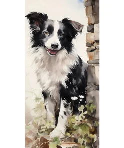 Dog-Paint by Numbers-16x32/40x80cm